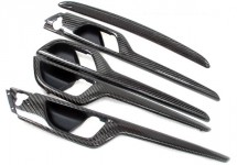 Carbon Fiber Interior Door Panel and Glovebox Trim Pieces
