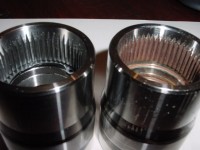 Genuine Volvo Angle Gear Collar Sleeve Service Kit, 5-Speed Auto 9495034 (new versus old)