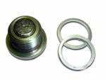 Magnetic Drain Plug, Volvo Fitment, Short Thread M18x1.5