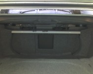 Rear Chassis Brace fully installed on an S60