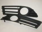 Left and Right Open Fog Lamp Grilles for S60R/V70R Front Bumper