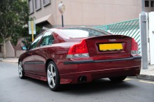 PCC Style Rear Trunk Spoiler Panel installed with the factory Aero Body Kit