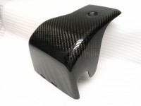 Side view of throttle cover