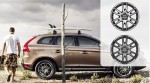 Diamond Cut/Dark Gray Achilles wheel mounted on an XC60