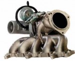 K16 Turbocharger Upgrade Unit with integrated Exhaust Manifold