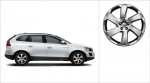 Silver Stone Talitha wheel mounted on an XC60