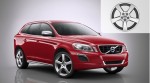 Bright Silver Cratus wheel mounted on an XC60