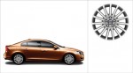 Regor wheel mounted on a V70 III