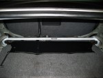 Trunk view of Rear Chassis Brace installed in an S80 Classic