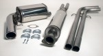 Exhaust System installed on V70 FWD