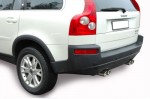 Rear view of Quad Exhaust System installed on XC90