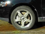 320mm Front Brake Upgrade installed with 17" wheels